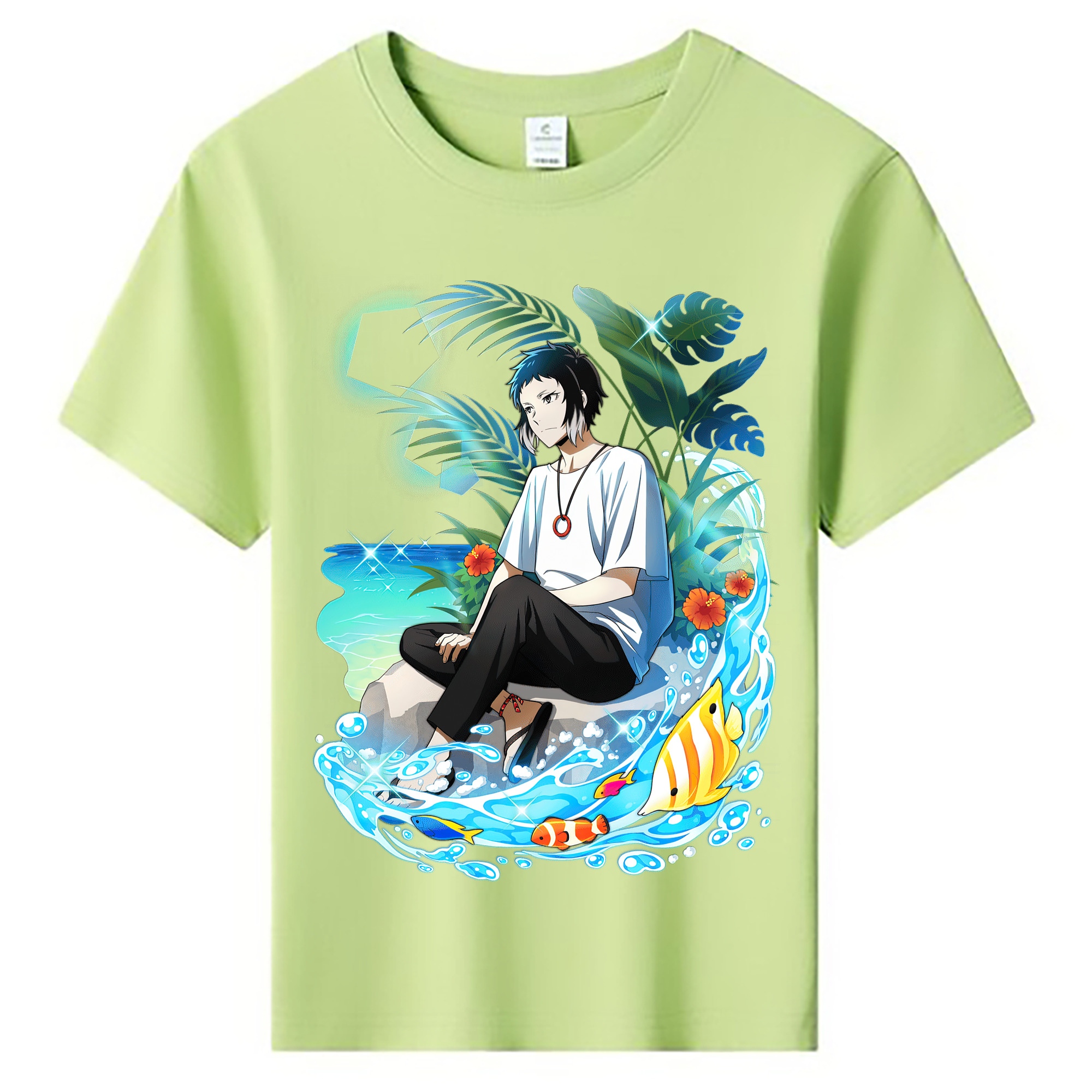 （画像用） 文豪ストレイドッグス Bungo Stray Dogs 綿100％キッズTシャツ（フロントプリント）